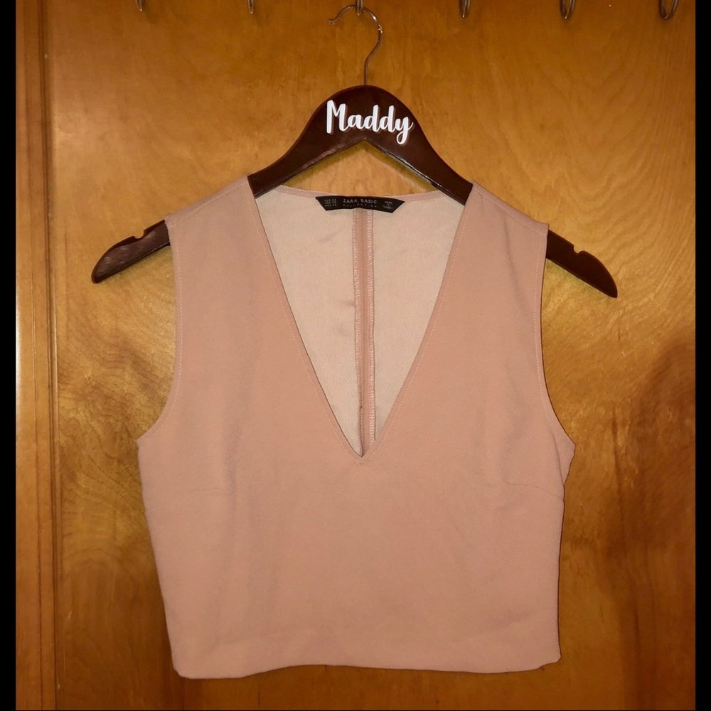 Zara Basic Crop Tank